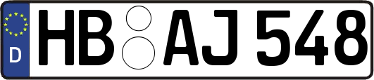 HB-AJ548
