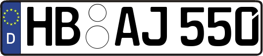 HB-AJ550