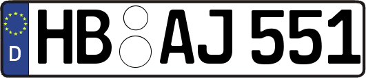 HB-AJ551