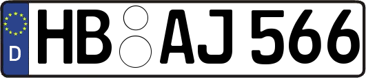 HB-AJ566