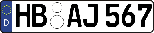 HB-AJ567