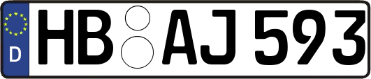 HB-AJ593