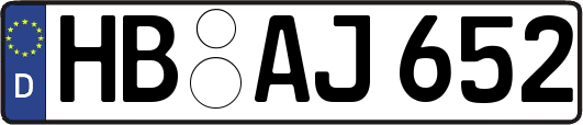 HB-AJ652