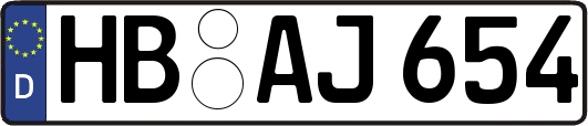 HB-AJ654