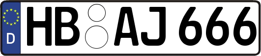 HB-AJ666