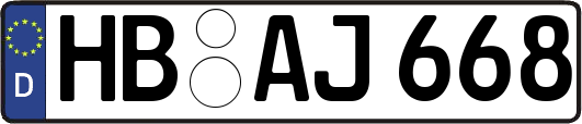 HB-AJ668