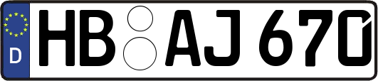 HB-AJ670