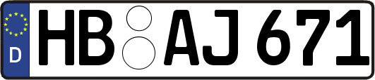HB-AJ671