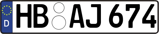 HB-AJ674