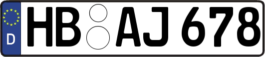 HB-AJ678