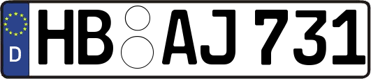 HB-AJ731