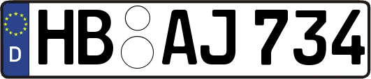 HB-AJ734