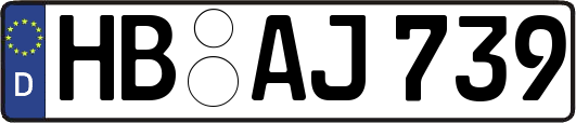 HB-AJ739