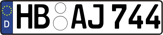 HB-AJ744