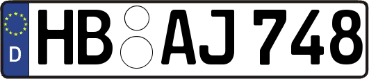HB-AJ748