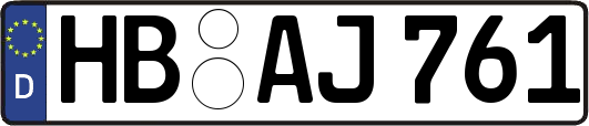 HB-AJ761