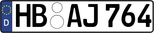 HB-AJ764