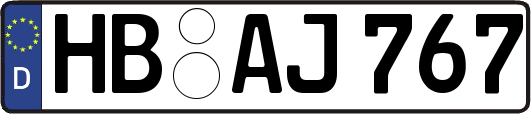 HB-AJ767