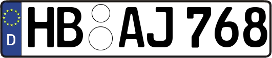 HB-AJ768