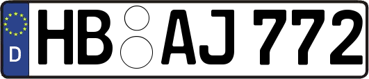 HB-AJ772