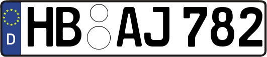 HB-AJ782