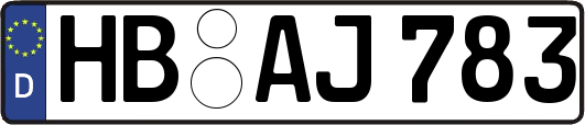 HB-AJ783