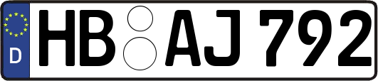 HB-AJ792
