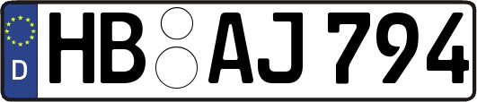 HB-AJ794