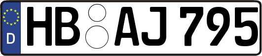 HB-AJ795