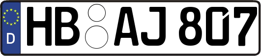 HB-AJ807