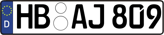HB-AJ809