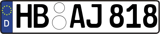 HB-AJ818