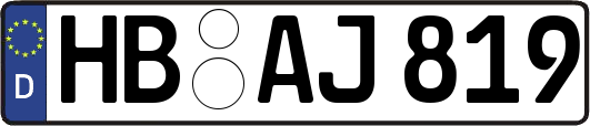 HB-AJ819