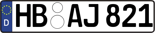 HB-AJ821