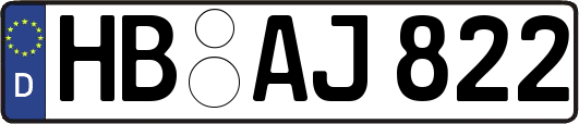 HB-AJ822