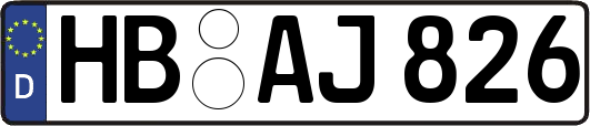 HB-AJ826