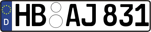HB-AJ831