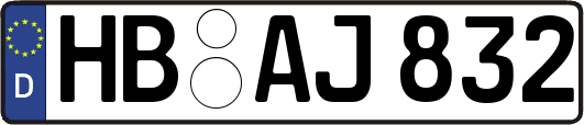 HB-AJ832