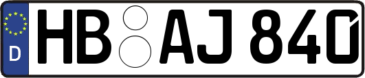 HB-AJ840