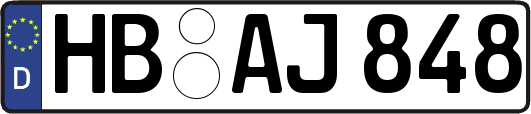 HB-AJ848