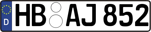 HB-AJ852