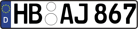HB-AJ867