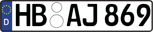 HB-AJ869