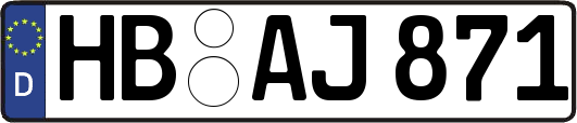 HB-AJ871