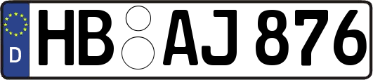 HB-AJ876