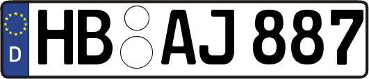 HB-AJ887
