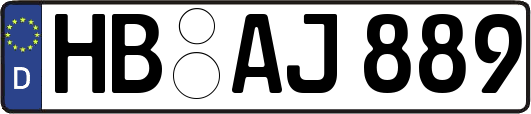 HB-AJ889