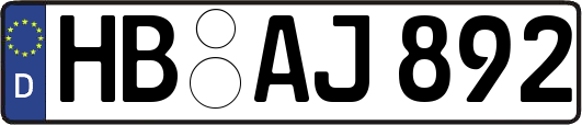 HB-AJ892