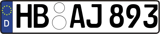 HB-AJ893