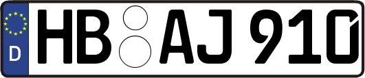 HB-AJ910